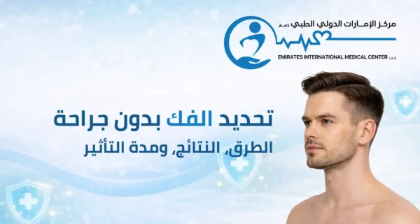 تحديد الفك بدون جراحة في مركز الامارات الدولي الطبي