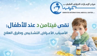 نقص فيتامين د عند الأطفال | مركز الامارات الدولي الطبي
